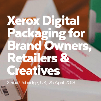 digitally printed packaging, Esmark FInch is part of the Xerox Digital Packaging Event