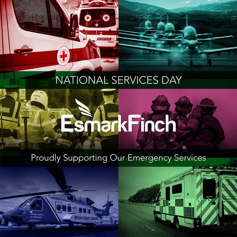 Irish emergency services day Esmark Finch