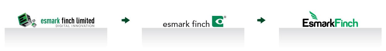 transition of Esmark Finch Logo 