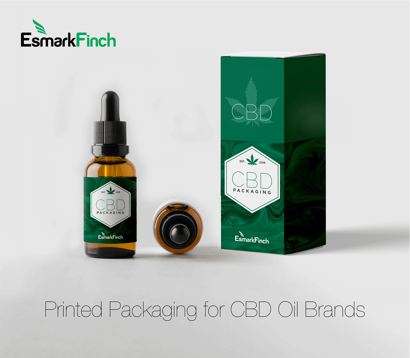Esmark Finch specialise in printed packaging for CBD Brands