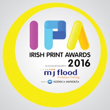 Digital Printing Ireland Irish Print Awards 2016 three categories