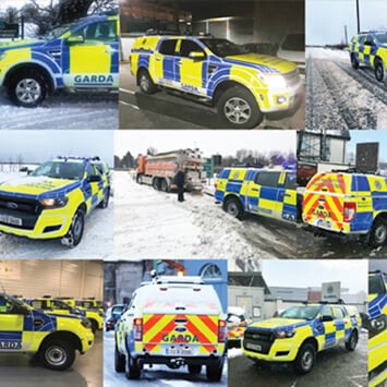 Vehicle Safety Markings Beast from the East Esmark Finch